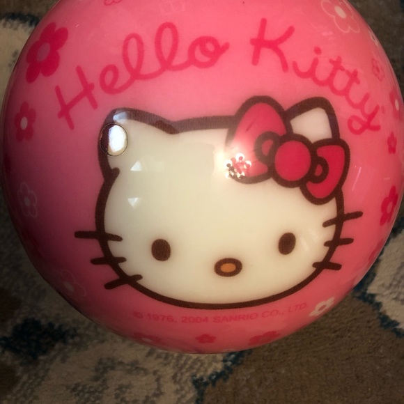 Other Hello Kitty Bowling Ball And Disney Pixar Blowing Club Bowling